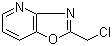 structure of CAS# 110704-34-2, 2-(Chloromethyl)-1,3-oxazolo[4,5-b]pyridine