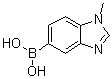 structure of CAS# 1107627-21-3, 1-Methylbenzimidazol-5-ylboronic acid