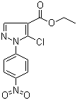 CAS # 110821-37-9, 5-Chloro-1-(4-nitrophenyl)-1H-pyrazole-4-carboxylic acid ethyl ester