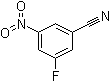 structure of CAS# 110882-60-5, 3-Fluoro-5-nitrobenzonitrile