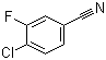 structure of CAS# 110888-15-8, 4-氯-3-氟苯腈