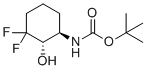 structure of CAS# 1109284-41-4, 叔-丁基((1R,2S)-3,3-二氟-2-羟基环己基)氨基甲酸酯