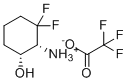 CAS 登录号：1109284-62-9, (1R,6R)-2,2-二氟-6-羟基环己烷铵三氟乙酸盐