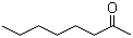 structure of CAS# 111-13-7, 2-Octanone