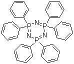 CAS # 1110-78-7, Hexaphenyl cyclotriphosphazene, 2,2,4,4,6,6-Hexahydro-2,2,4,4,6,6-hexaphenyl-1,3,5,2,4,6-triazatriphosphorine
