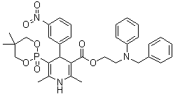 CAS # 111011-63-3, Efonidipine, (&plusmn;)-Efonidipine
