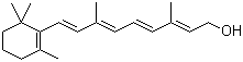 CAS # 11103-57-4, Vitamin A, Aquasol A, 3,7-Dimethyl-9-(2,6,6-trimethyl-1-cyclohexenyl)-nona-2,4,6,8-tetraen-1-ol