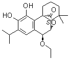 CAS # 111200-01-2, Rosmanol-7-ethyl ether, (4aR,9S,10S,10aS)-9-Ethoxy-1,3,4,9,10,10a-hexahydro-5,6-dihydroxy-1,1-dimethyl-7-(1-methylethyl)-2H-10,4a-(epoxymethano)phenanthren-12-one, 7-Ethoxyrosmanol, 7-o-Ethylrosmanol