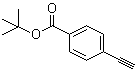 structure of CAS# 111291-97-5, 4-乙炔基苯甲酸叔丁酯