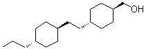 CAS 登录号：111336-09-5, 反式-4-[2-(反式-4-丙基环己基)乙基]环己烷甲醇