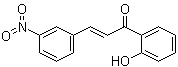 CAS # 111425-75-3, trans-2'-Hydroxy-3-nitrochalcone, (2E)-1-(2-Hydroxyphenyl)-3-(3-nitrophenyl)prop-2-en-1-one, (E)-1-(2-Hydroxyphenyl)-3-(3-nitrophenyl)-2-propen-1-one
