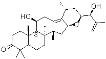 CAS 登录号：1114895-01-0, 25-脱水泽泻醇 F