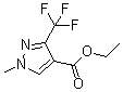 structure of CAS# 111493-74-4, 1-甲基-3-三氟甲基-1H-吡唑-4-羧酸乙酯