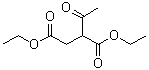structure of CAS# 1115-30-6, Diethyl acetylsuccinate
