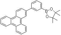 structure of CAS# 1115639-92-3, (3-(苯并菲-2-基)苯基)硼酸频哪醇酯