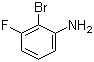 structure of CAS# 111721-75-6, 2-Bromo-3-fluoroaniline