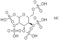 CAS # 111757-61-0, D-Mannopyranose pentakis(hydrogen sulfate) potassium salt