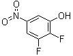 structure of CAS# 1119455-04-7, 2,3-Difluoro-5-nitrophenol