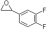 structure of CAS# 111991-13-0, 2-(3,4-二氟苯基)环氧乙烷