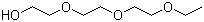 Triethylene glycol monoethyl ether molecular structure (CAS 112-50-5)
