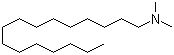 CAS # 112-69-6, N,N-Dimethylhexadecylamine, 1-(Dimethylamino)hexadecane, Hexadecyldimethylamine, N,N-Dimethylpalmitylamine, Armeen DM 16D