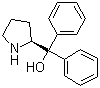 structure of CAS# 112068-01-6, (S)-(-)-2-(Diphenylhydroxymethyl)pyrrolidine