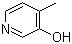 structure of CAS# 1121-19-3, 3-Hydroxy-4-methylpyridine