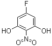 structure of CAS# 1121585-22-5, 5-氟-2-硝基-1,3-苯二酚