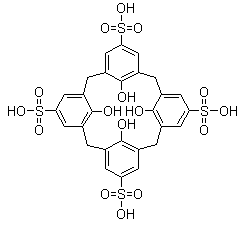 structure of CAS# 112269-92-8, 对磺酸基杯[4]芳烃