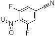 structure of CAS# 1123172-88-2, 3,5-Difluoro-4-nitrobenzonitrile