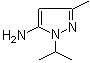 structure of CAS# 1124-16-9, 1-Isopropyl-3-methyl-5-aminopyrazole