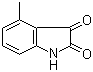 structure of CAS# 1128-44-5, 4-甲基靛红