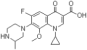 structure of CAS# 112811-59-3, Gatifloxacin