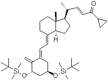 structure of CAS# 112849-17-9, 钙泊三醇中间体-9