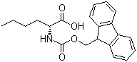 structure of CAS# 112883-41-7, Fmoc-D-Norleucine