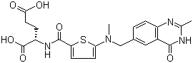 structure of CAS# 112887-68-0, Raltitrexed