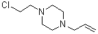 CAS # 112952-20-2, 1-(2-Chloroethyl)-4-(2-propenyl)piperazine
