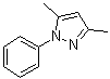 structure of CAS# 1131-16-4, 3,5-二甲基-1-苯基-1H-吡唑