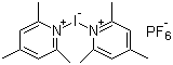 structure of CAS# 113119-46-3, 双(2,4,6-三甲基吡啶)碘六氟磷酸盐