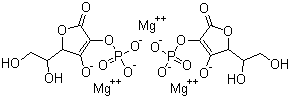 structure of CAS# 113170-55-1, L-Ascorbic acid 2-phosphate magnesium ester