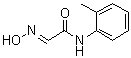 structure of CAS# 1132-03-2, 2-(羟基亚胺基)-N-(2-甲基苯基)乙酰胺