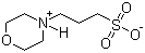structure of CAS# 1132-61-2, 3-Morpholinopropanesulfonic acid