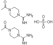 CAS # 1132610-64-0, 4-Acetyl-1-piperazinecarboximidamide sulfate (2:1)