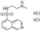 structure of CAS# 113276-94-1, N-[2-(甲基氨基)乙基]-5-异喹啉磺酰胺二盐酸盐