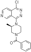 CAS 登录号：1133749-93-5, [(3R)-4-(1-氯吡啶并[3,4-d]哒嗪-4-基)-3-甲基-1-哌嗪基]苯基甲酮