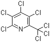 structure of CAS# 1134-04-9, 2,3,4,5-四氯-6-(三氯甲基)吡啶