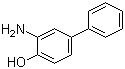 structure of CAS# 1134-36-7, 3-Amino-4-hydroxybiphenyl