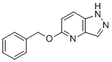 structure of CAS# 1134328-01-0, 5-(苯基甲氧基)-1H-吡唑并[4,3-b]吡啶
