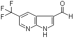 structure of CAS# 1135283-53-2, 5-(三氟甲基)-1H-吡咯并[2,3-b]吡啶-3-甲醛