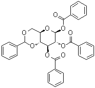 CAS # 113544-56-2, 4,6-O-(Phenylmethylene)-beta-D-glucopyranose tribenzoate